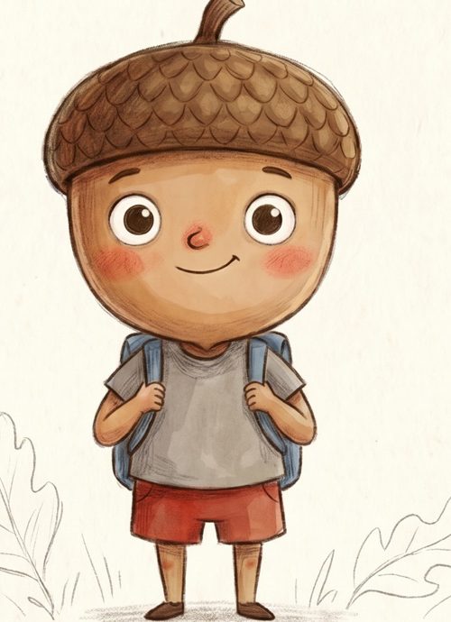 Dylan the Acorn β official character artwork